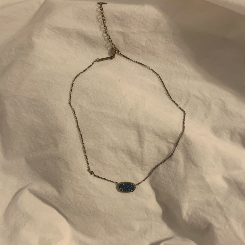 Kendra Scott necklace blue